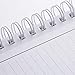 imSTONE Wire-Bound Stone Paper Waterproof Notebook. 60 Pages 8.5” x 11”. Black Marble Cover