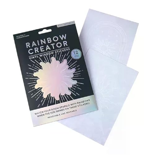 Sticker de vinilo holográfico multicolor, pack de 12 miniatura 5