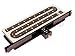 House of Cribbage - Continuous Cribbage Board / Box inlaid Rosewood 3 Tracks on Maple Board 12" : Sliding Lid : Drawer