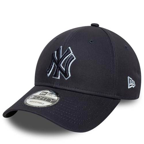 New Era Team Outline 9Forty Adjustable Cap NY Yankees Dunkelblau, Size:OneSize