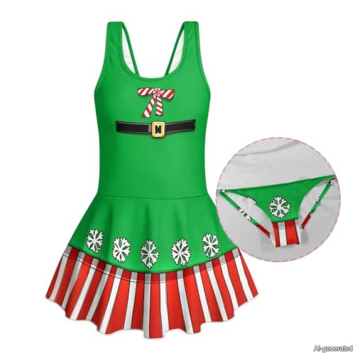 Image of KEIAHUAN Gymnastics Leotards for Girls Sleeveless Bodysuit Dance Leotards Performance Costume