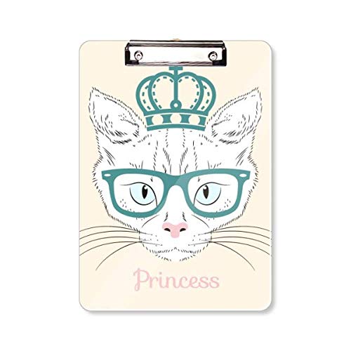 Porte-documents A4 chat blanc princesse pour ne plus corner vos feuilles volantes