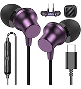 Amazon.co.jp: タイプc イヤホン Type-c 有線 マイク通話 磁気設計