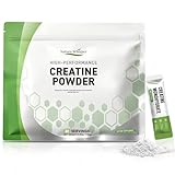 Nature Whisper Creatine Monohydrate Powder Travel Packs, 5000mg Micronized Pure Creatine for Men & Women Muscle Growth & Energy, On-The-Go Creatine, Sugar-Free, Vegan, Unflavored (30 Servings)