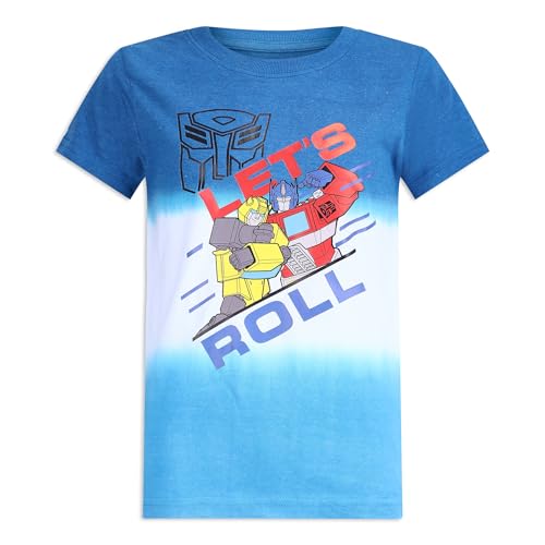 Transformers One Bumblebee and Optimus Prime Boys 3 Pack Short Sleeve T-Shirt for Little Kids4