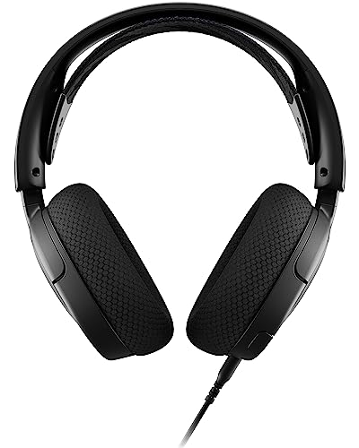 undefined SteelSeries ゲーミングヘッドセット ヘッドホンArctis Nova 1 軽量 有線 密閉型 PC PS5 PS4 Switch 対応 双方向マイク ノイズキャンセリング 空間オーディオ Hi-Fiサウンド 調整可能 61606 ブラック の商品画像 12