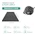 ZHOJEREL 1 Pack 48" X 24" X 2" Sound Proof Foam Panels for Walls, High-Density Egg Crate Acoustic Foam for Noise Reduction & Echo Control in Home Studio, Recording Room, Office