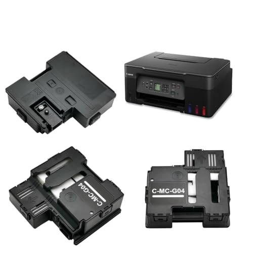 Image of MC-G04 Maintenance Cartridge Box - Compatible with G1730, G1737, G2730, G2770, G3770, G4770 Series Printers - Includes Smart Recognition Chip | Waste Ink Collection Tank