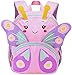 COZYSENSE Mochila para niños Mochila escolar Mochila con patrón de animales Mochila para guardería Preescolar Kindergarten Escuela al aire libre (Mariposa)