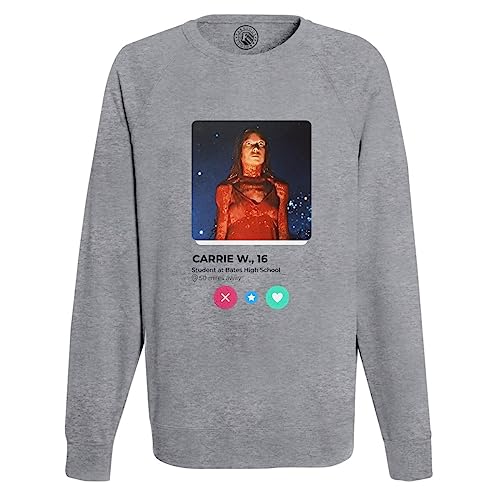 Sweat Shirt Homme Carrie White Social Network Mode Masculine Tendance