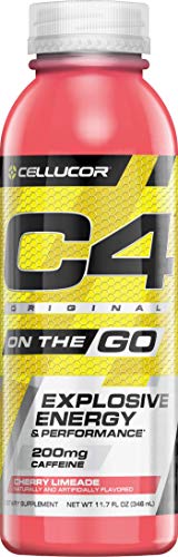 Cellucor, C4 on the Go, Explosive Energy Pre-Workout Supplement, Cherry Limeade, 12 Count