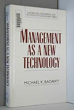 Hardcover Management As a New Technology (McGraw-Hill Engineering and Technology Management) Book