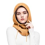 Mütze Damen - Skimütze Strickmütze Unisex Winter Winddicht Warme Stricken Schlafmütze...