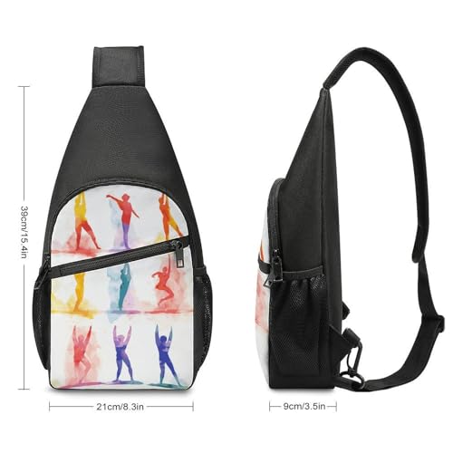 Mochila Deportiva Tipo Sling para Hombro y Pecho miniatura 2