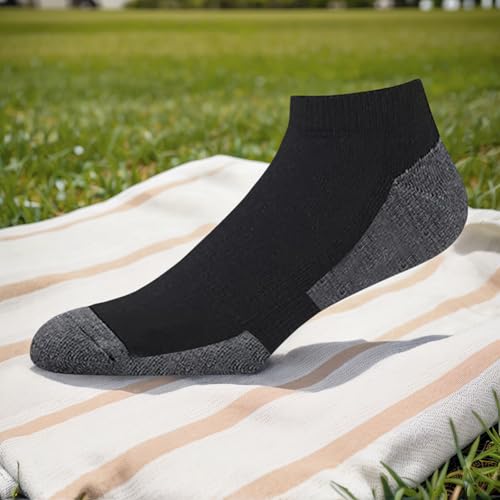 Image of 12-30 Pairs Low Cut Ankle Socks for Men Thin Breathable Casual No Show Athletic Socks Bulk