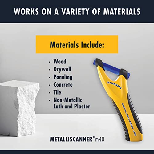 Zircon Metalliscanner M40 Handheld Electronic Metal Detector #TOP4