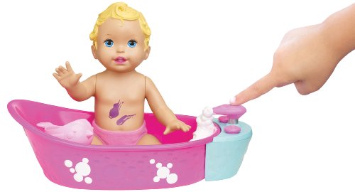 Mattel Little Mommy Bubbly Bathtime Doll miniatura 4