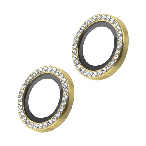 LEPLUS �����Y�ی�K���X�t�B�����uSPARKLE LENS GLASS�v iPhone 17/16/16 Plus�Ή� �݊��� �S�[���h LN-IM25FGLENSWGD