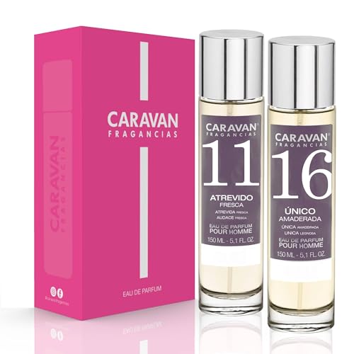 CARAVAN FRAGANCIAS - CAJA DE REGALO con 2 Perfumes: Nº16 y Nº11...