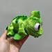 Maomoto Pascal Chamäleon Plüsch Tier Spielzeug, Chamäleon Pascal Plüsch Kissen für Kinder