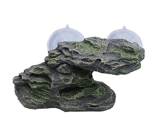 Roches réalistes pour aquarium et terrarium haut de gamme 2 pièces