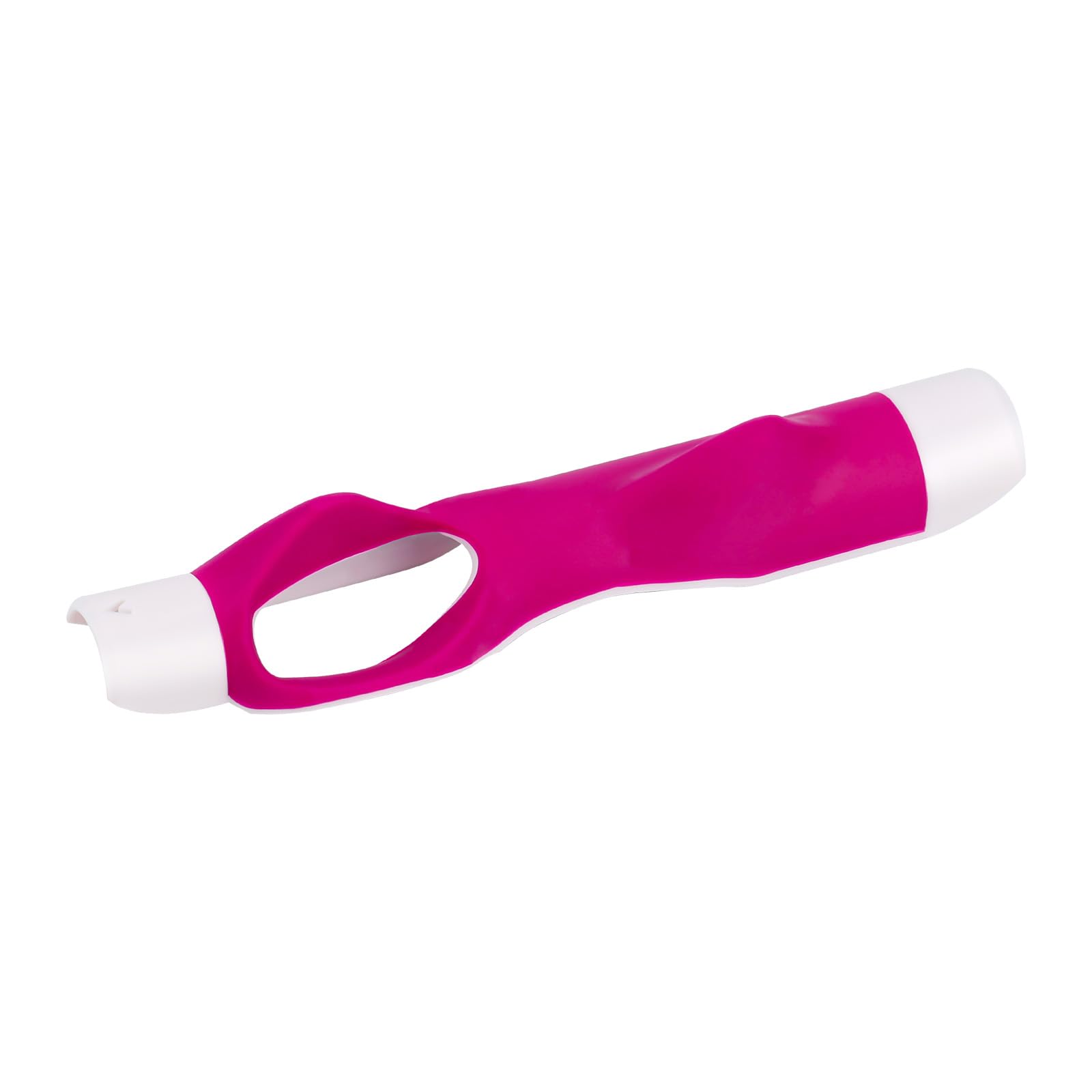 PEUTIER Golf Grip Trainer, Golf Grip Training Aid Right Hand Lightweight Swing Trainer with Anti-Slip Wrist Support for Correct Hand Position & Grasp for Beginner Enhanced Golfing Skills (Rose Red)