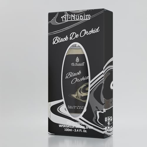 Image of Al-Nuaim Black Orchid Eau De Parfum For Men & Women - 100ml | Long Lasting Perfume