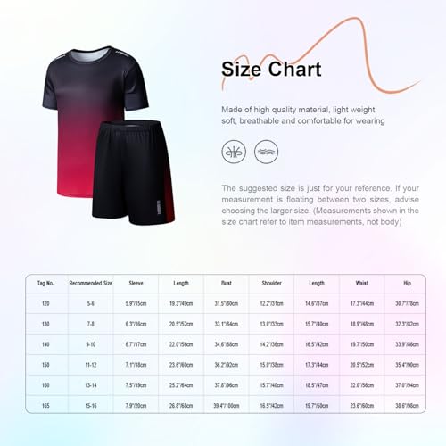 Loyan Boys Summer Clothes Tees and Running Shorts Activewear Set 2PCS Basketball Suit Sports Workout3