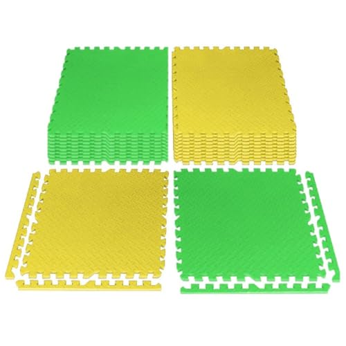 Image of Kids Puzzle Exercise Mat with EVA Foam Interlocking Tiles Play mats and Protective Flooring for Office, Home, School and Gym (9 Tiles - 36 Sq Ft)