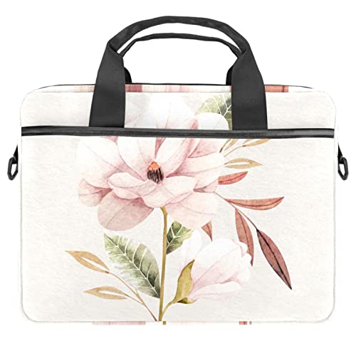Sacoche ordinateur 13 pouces fleurie pour les cours et le travail de bureau