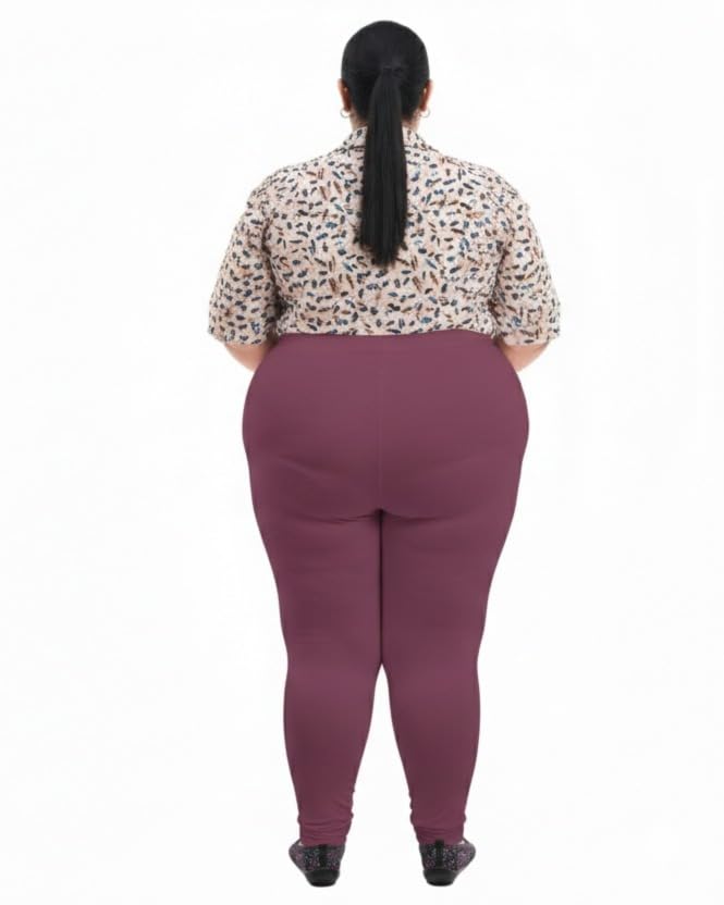 Image of BIGTEES Cotton Leggings for Women Full Length | Stretchable, Soft & Comfortable Pants for Women