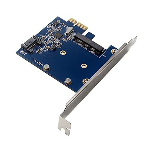 Adaptateur PCIe 3.0 MSATA SSD avec support low profile pour PC fixe - 2