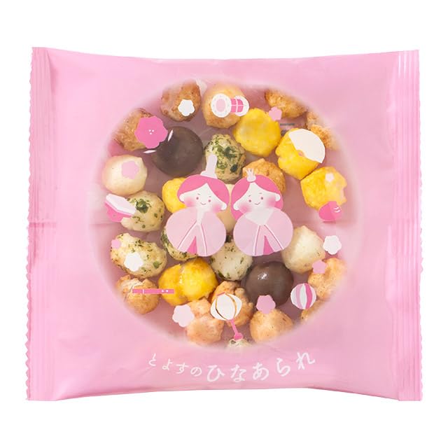 Amazon.co.jp: 洛味堂 ひなあられ 季節商品 とよすのひなあられ 【のし