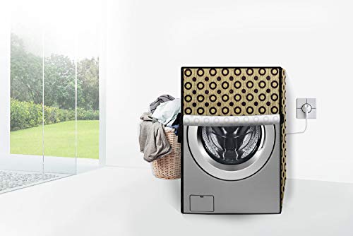 Image of Stylista Washing Machine Cover Compatible for Front Load Bosch WAK20166IN 6.5Kg Geometric Pattern