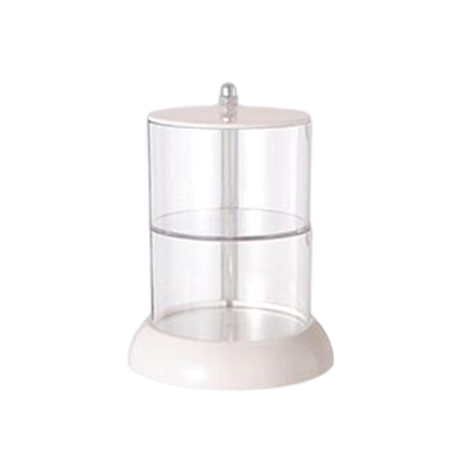 Round Cotton Pads Organizer Blender Sponge Holder for Beauty Eggs 2 Layer | Makeup Bags & Cases-picture-48
