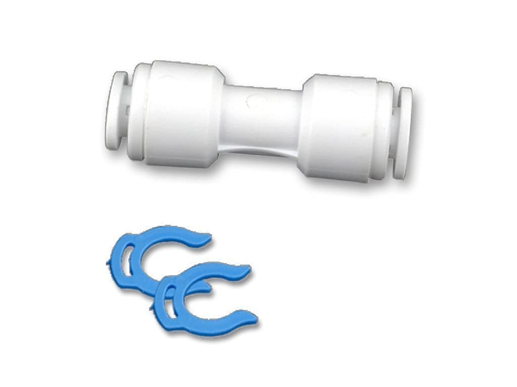 Wasserzulaufleitung universal Anschluss-Set für Kühlschrank Side by Side und Wasserfilter mit 6,35mm(1/4 Zoll) Schlauch