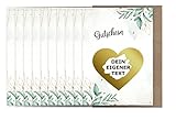 Bamboorilla Gutschein Rubbelkarten zum selber beschriften – Geschenk für Frauen - Hochzeit Geburtstag Lieblingsmensch selbst gestalten mit Umschlag(Gutschein) (10)