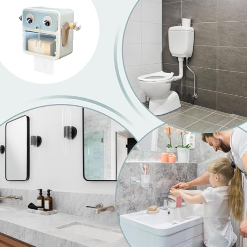 Soporte para pañuelos de pared moderno para organizar tu cocina y baño sin ocupar espacio 5