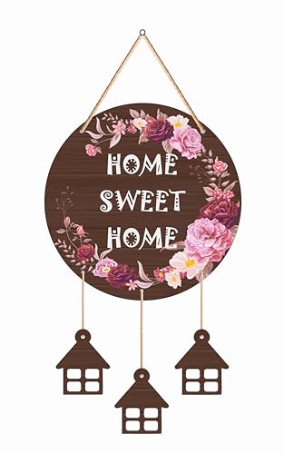 Image of SAF paintings Sweet Home Mdf Wooden Wall Hanging Home Decor Plates, wall painting, wall hanging For home decoaration, office, living room, wall decoration WHWH-221