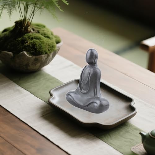 Estatua Buda Sin Rostro de Hierro para Decoración Interior miniatura 6