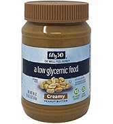 Fifty50 Foods Low Glycemic, Low Carb, Creamy Peanut Butter, 18 Ounce