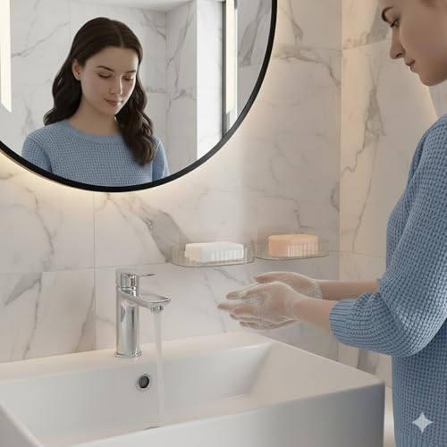 Image of Soap Dish (Wall Mount Soap Dish Set of 2)