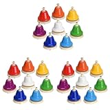 IMCCZONY 3X Campanas de Escritorio, Campanas de Mano de Metal DiatóNico de 8 Notas, Campanas de MúSica ArcoíRis, Instrumento de PercusióN de EnseñAnza de Aprendizaje Musical