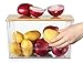 Spacemart 2 PACK Pantry Organizers and Storage Stackable Kitchen Countertop Organizers for Onion, Potato, Garlic, Fruit, Produce, Vegetable