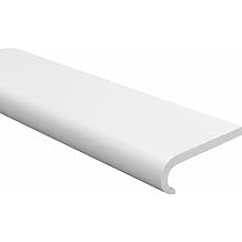 Bullnose Window Board Capping Cover 1.25m - White, 150mm