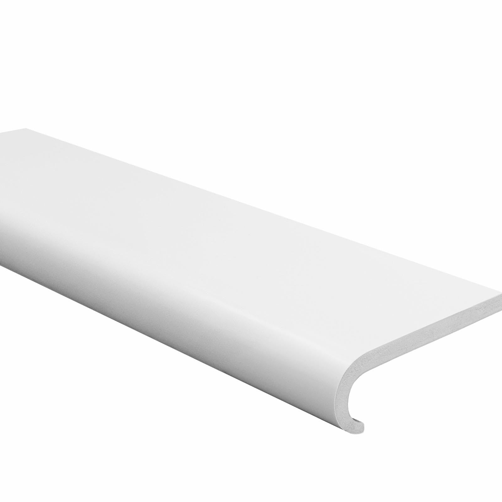 Bullnose Window Board Capping Cover (1.25m) - White, 150mm
