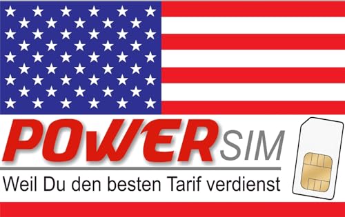 T-Mobile USA SIM Karte mit 20 GB Datenvolumen mit Allnet Flat nach Deutschland