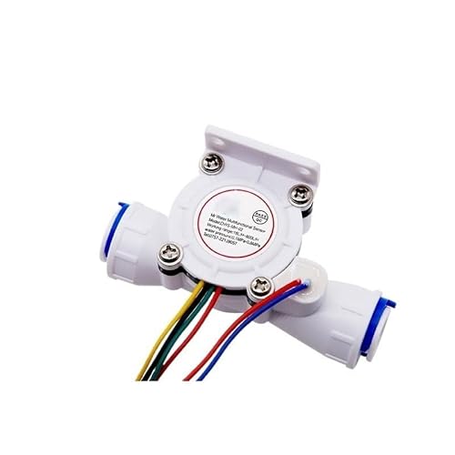 JINYINGHUA Medidor de caudal Hall de 2/3 derivaciones, Sensor de caudal Tres en uno, Temperatura TDS, Apto for la mayoría de Las máquinas.(3 Minutes and 6 Lines)