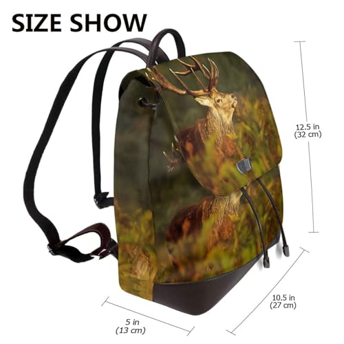 Sac à dos cuir noir EdWal pour femme active et étudiante - 2