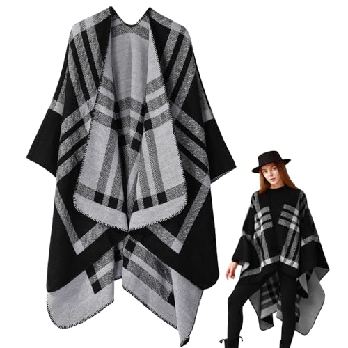 Catálogo de Pashminas para Mujer los 10 mejores. 48 MYDEAR Chales para Mujer, Bufandas de Cachemira Suave, Elegante Capa Grande Invierno Chal Cardigan Celosía Bufanda Manta Caliente Mantas Pashmina Chal para Casa Navidad Festival...